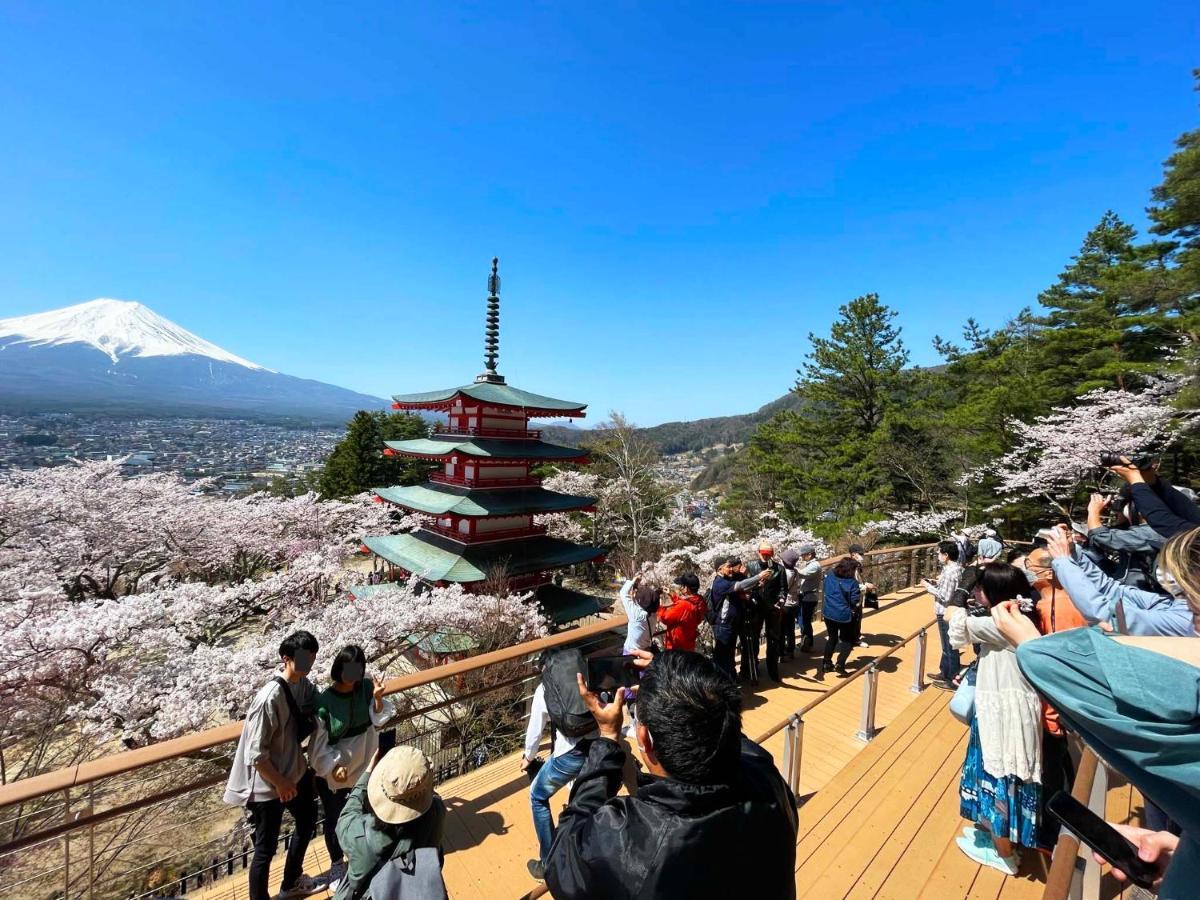 富士山金魚 Fujisan Kingyo Villa Fujikawaguchiko Eksteriør billede